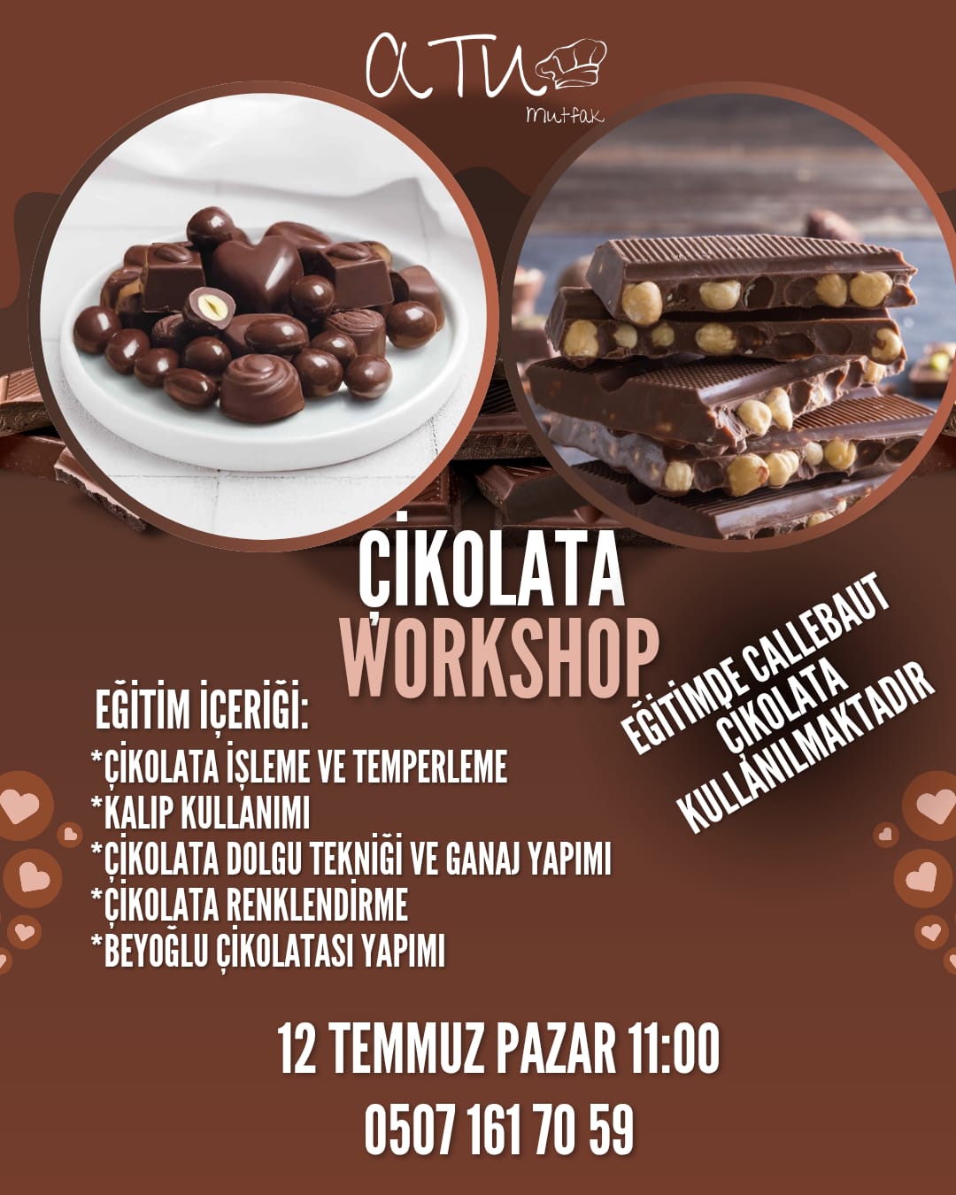 ÇİKOLATA EĞİTİMİ