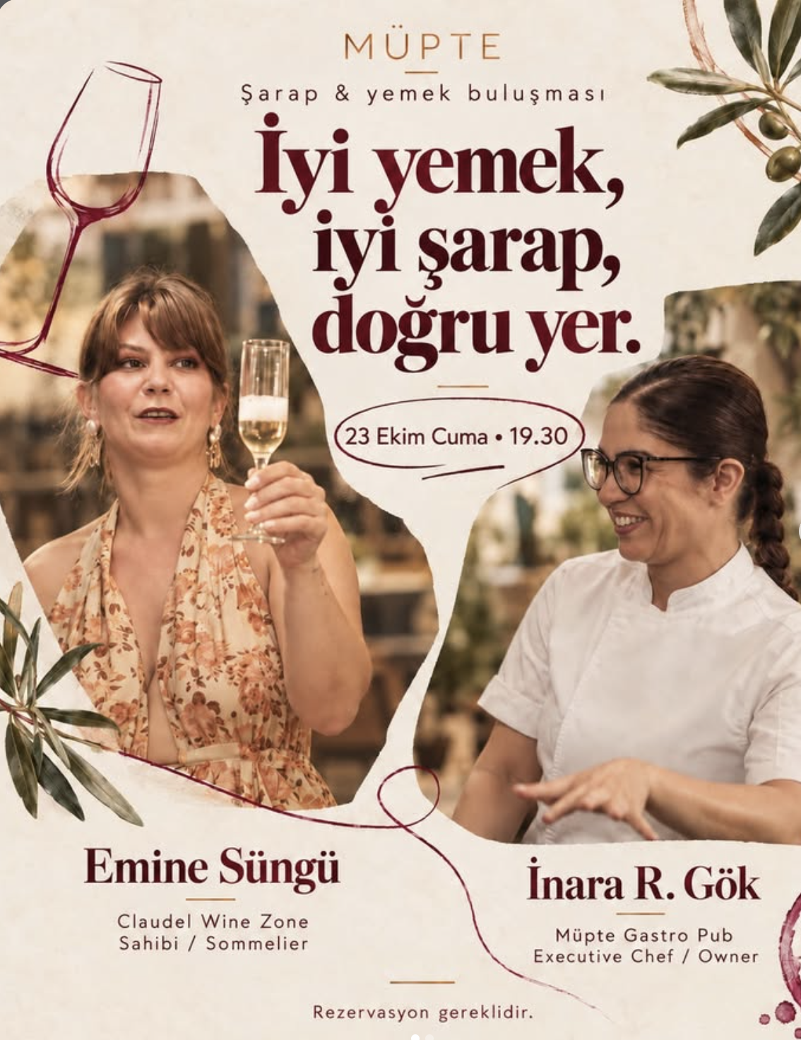 İyi Yemek, İyi Şarap, Doğru Yer