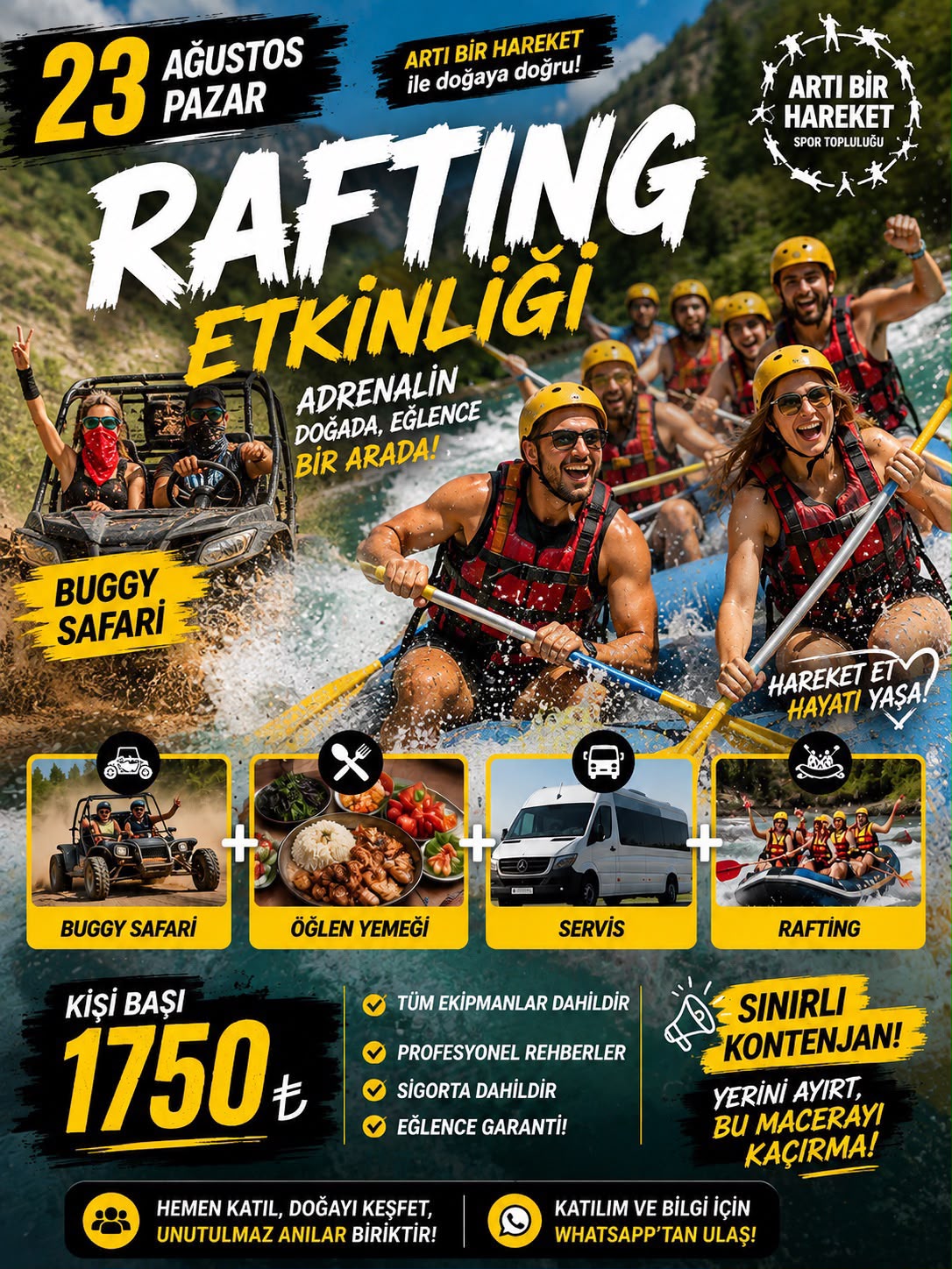 Rafting Etkinliği