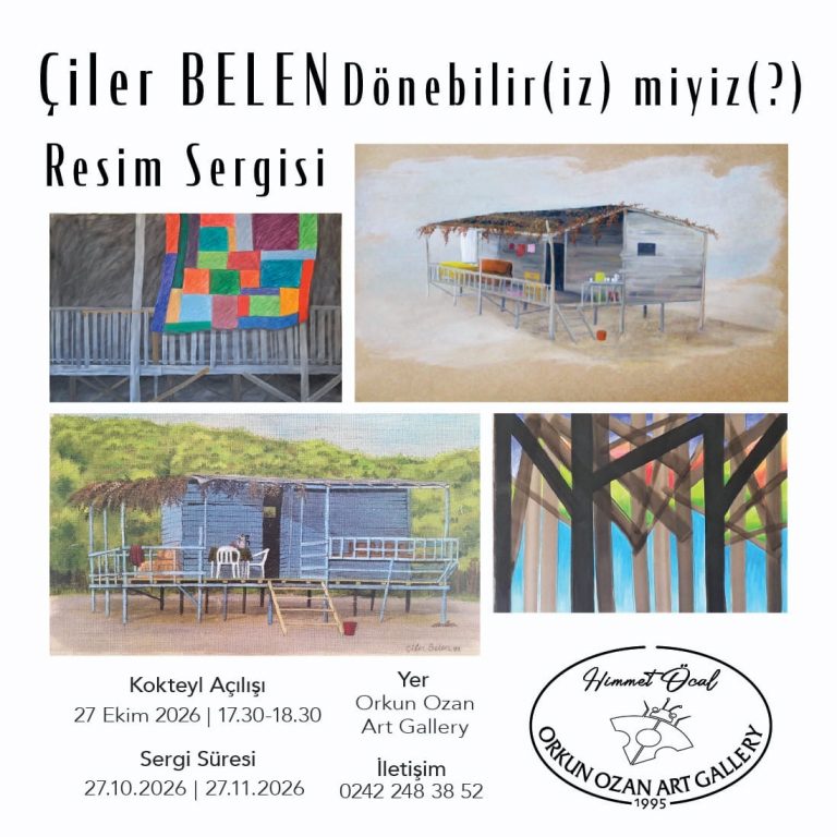 Çiler Belen - Dönebilir(iz) miyiz(?) Resim Sergisi
